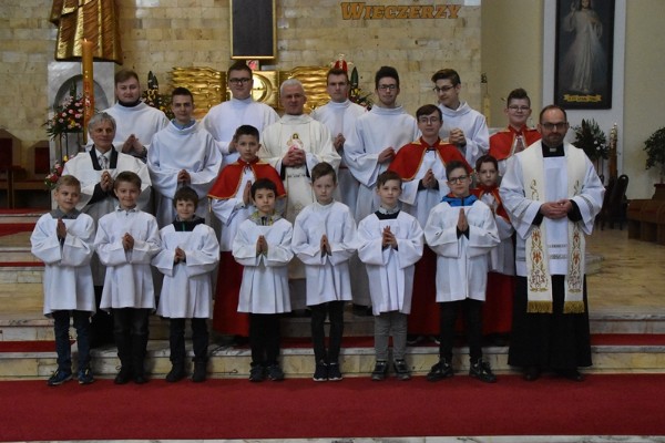 Przyjęcie nowych członków do Liturgicznej Służby Ołtarza!