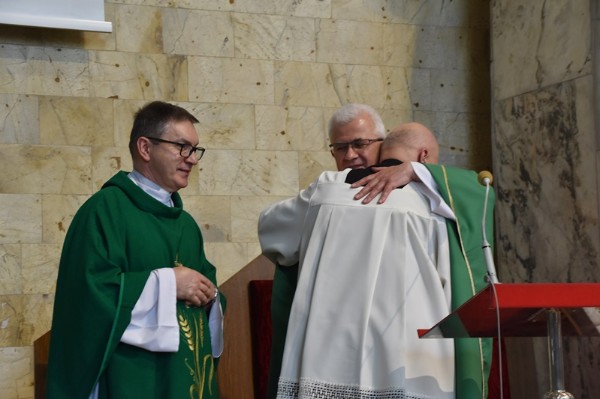 Ks. Proboszcz Stanisław Jaskuła SCJ i ks. Andrzej Kietla SCJ kończą posługę w Bełchatowie i w naszej wspólnocie parafialnej