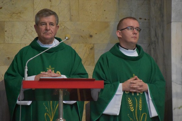 Pożegnanie ks. Zbigniewa Bojara SCj i ks. Krzysztofa Satoły SCJ 